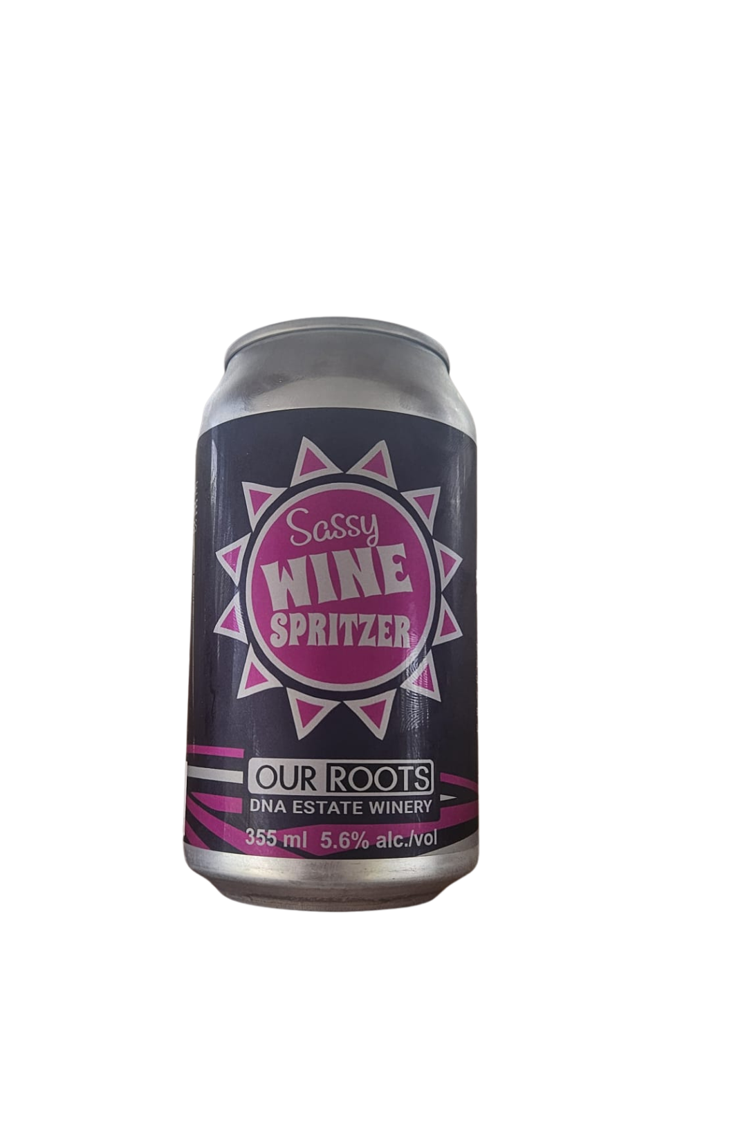 Sassy Black Spritzer (Alcoholic)