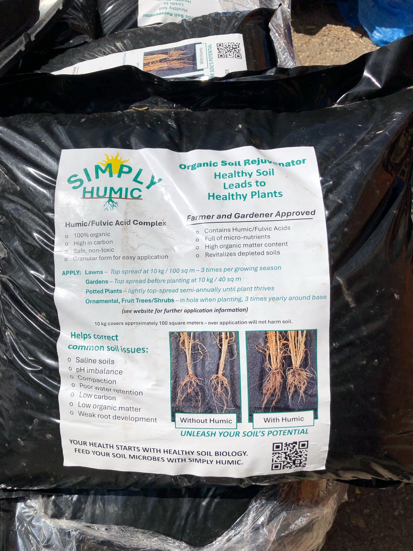 1 Humic bag - organic, for plant growth