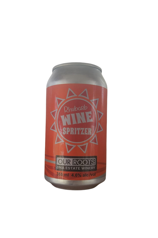 Rhubarb Wine Spritzer (Alcoholic)